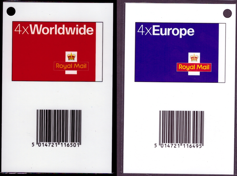 (image for) Scanning tag (double sided) for MI2 & MJ2 self adhesive booklets